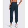 imageCRZ YOGA Lightweight Workout Joggers for Women 26quot285quot High Waisted Outdoor Running Casual Track Pants with PocketsInk Blue