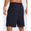 imageCRZ YOGA Mens 2 in 1 Running Shorts with Liner  9 Quick Dry for Workout Sports Athletic with PocketsNavy