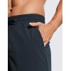 imageCRZ YOGA Mens 2 in 1 Running Shorts with Liner  9 Quick Dry for Workout Sports Athletic with PocketsTrue Navy