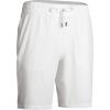 imageCRZ YOGA Mens 2 in 1 Running Shorts with Liner  9 Quick Dry for Workout Sports Athletic with PocketsWhite
