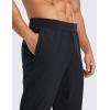 imageCRZ YOGA Mens 4Way Stretch Comfy Athletic Pants  28quot Track Hiking Golf Gym Workout JoggersBlack