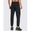 imageCRZ YOGA Mens 4Way Stretch Comfy Athletic Pants  28quot Track Hiking Golf Gym Workout JoggersBlack