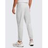 imageCRZ YOGA Mens 4Way Stretch Golf Joggers with Pockets 30quot32quot  Track Gym Athletic Workout Hiking PantsPlatinum Grey