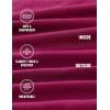 imageCRZ YOGA Mens Crewneck Sweatshirts French Terry Athletic Workout Sweat Shirts Casual Pullover Tops with Zipper PocketMagenta Purple