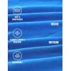 imageCRZ YOGA Mens Crewneck Sweatshirts French Terry Athletic Workout Sweat Shirts Casual Pullover Tops with Zipper PocketSparkle Blue