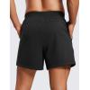 imageCRZ YOGA Mens FourWay Stretch Workout Shorts  5 Soft Durable for Casual Athletic with PocketsBlack