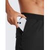 imageCRZ YOGA Mens FourWay Stretch Workout Shorts  5 Soft Durable for Casual Athletic with PocketsBlack