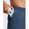 imageCRZ YOGA Mens FourWay Stretch Workout Shorts  5 Soft Durable for Casual Athletic with PocketsElectric Blue