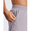 imageCRZ YOGA Mens FourWay Stretch Workout Shorts  5 Soft Durable for Casual Athletic with PocketsGull Gray