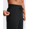 imageCRZ YOGA Mens FourWay Stretch Workout Shorts  9 Linerless Soft Durable for Casual Athletic with PocketsBlack