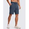 imageCRZ YOGA Mens FourWay Stretch Workout Shorts  9 Linerless Soft Durable for Casual Athletic with PocketsElectric Blue