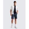 imageCRZ YOGA Mens FourWay Stretch Workout Shorts  9 Linerless Soft Durable for Casual Athletic with PocketsElectric Blue