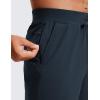 imageCRZ YOGA Mens FourWay Stretch Workout Shorts  9 Linerless Soft Durable for Casual Athletic with PocketsTrue Navy