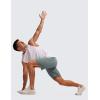 imageCRZ YOGA Mens Linerless Workout Shorts  9 Quick Dry for Running Sports Athletic Gym with PocketsGrey Sage