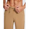 imageCRZ YOGA Mens Linerless Workout Shorts  9 Quick Dry for Running Sports Athletic Gym with PocketsKhaki Sand
