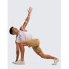 imageCRZ YOGA Mens Linerless Workout Shorts  9 Quick Dry for Running Sports Athletic Gym with PocketsKhaki Sand