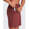imageCRZ YOGA Mens Linerless Workout Shorts  9 Quick Dry for Running Sports Athletic Gym with PocketsSavannah