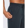 imageCRZ YOGA Mens Linerless Workout Shorts  9 Quick Dry for Running Sports Athletic Gym with PocketsTrue Navy