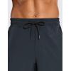 imageCRZ YOGA Mens Linerless Workout Shorts  9 Quick Dry for Running Sports Athletic Gym with PocketsTrue Navy