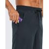 imageCRZ YOGA Mens Linerless Workout Shorts  9 Quick Dry for Running Sports Athletic Gym with PocketsTrue Navy