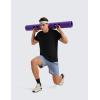 imageCRZ YOGA Mens Pima Cotton TShirts Short Sleeve Crew Neck Casual Shirts Breathable Workout Daily Tee TopsBlack