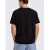 imageCRZ YOGA Mens Pima Cotton TShirts Short Sleeve Crew Neck Casual Shirts Breathable Workout Daily Tee TopsBlack