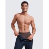 imageCRZ YOGA Mens UltraSoft Modal Boxer Briefs 5quot  Double Lined Comfort Moisture Wicking Breathable Stretch Underwear 3PackBlackBlueBrown