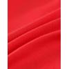 imageCRZ YOGA Open Back Short Sleeve Crop Top for Women Loose Athletic Yoga Workout Shirts Casual Cropped TShirtsDeep Red