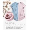 imageCRZ YOGA Pima Cotton Womens Short Sleeve Shirt Loose Yoga TShirt Casual TopsSmoky Blush