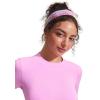 imageCRZ YOGA Rash Guard for Women Long Sleeve UV Sun Protection Swim Shirt UPF 50 Cropped Rashguard Swimsuit TopsVita Pink