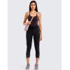 imageCRZ YOGA Seamless Workout Tank Tops for Women Racerback Athletic Camisole Sports Shirts with Built in BraArctic Plum