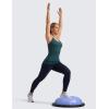 imageCRZ YOGA Seamless Workout Tank Tops for Women Racerback Athletic Camisole Sports Shirts with Built in BraGreen Jade