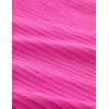 imageCRZ YOGA Seamless Workout Tank Tops for Women Racerback Athletic Camisole Sports Shirts with Built in BraHibiscus Purple
