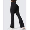 imageCRZ YOGA Secretsculpt Womens Butterlift Scrunch Butt Flare Leggings 31quot  No Front Seam High Waist Bootcut Yoga Pants BootyBlack