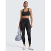imageCRZ YOGA Secretsculpt Womens Butterlift Scrunch Butt Workout Leggings 25quot  No Front Seam High Waisted Yoga Pants BootyBlack Tie Dye Flowers