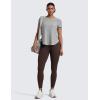 imageCRZ YOGA Secretsculpt Womens Butterlift Scrunch Butt Workout Leggings 25quot  No Front Seam High Waisted Yoga Pants BootyHot Fudge Brown