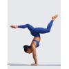 imageCRZ YOGA Secretsculpt Womens Butterlift Scrunch Butt Workout Leggings 25quot  No Front Seam High Waisted Yoga Pants BootyWaves Blue