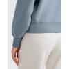 imageCRZ YOGA SoftAura Half Zip Sweatshirt for Women Long Sleeve Pullover Workout Casual Funnel Neck Tops with PocketBelgian Blue