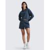 imageCRZ YOGA SoftAura Sweat Shorts Women Casual 4 High Waisted Modal for Lounge Athletic with Pockets DrawstringInk Blue