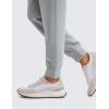 imageCRZ YOGA SoftAura Sweatpants Women Modal Joggers High Waisted Lounge Travel Casual Sweat Pants with Pockets Cinch BottomRhino Grey