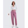 imageCRZ YOGA SoftAura Sweatpants Women Modal Joggers High Waisted Lounge Travel Casual Sweat Pants with Pockets Cinch BottomVelvet Dust