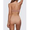 imageCRZ YOGA Softhold Bikini Underwear for Women  Sexy Tagless Hipster Stretch Breathable Ladies Cheeky Panties 3 PackWarm Beige 3pack