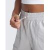 imageCRZ YOGA Stretch Hiking Shorts for Women 3 Lightweight Cargo for Athletic Travel Outdoor with Zip Pockets Water ResistancePlatinum Grey