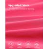 imageCRZ YOGA Tennis Skirt for Women High Waisted Flowy Golf Pickleball Athletic Casual A Line Skorts with PocketsLip Gloss Pink