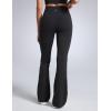 imageCRZ YOGA Women Butterbreeze High Waist Flare Pants 32  Casual Yoga Dress Bootcut Wide LegBlack