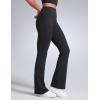 imageCRZ YOGA Women Butterbreeze High Waist Flare Pants 32  Casual Yoga Dress Bootcut Wide LegBlack