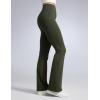 imageCRZ YOGA Women Butterbreeze High Waist Flare Pants 32  Casual Yoga Dress Bootcut Wide LegOlive Green