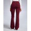 imageCRZ YOGA Women Butterbreeze High Waist Flare Pants 32  Casual Yoga Dress Bootcut Wide LegRed Merlot