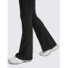 imageCRZ YOGA Women Butterluxe Maternity Flare Leggings with Pockets 31quot  Workout Active Yoga Pregnancy Pants Over The Belly SoftBlack