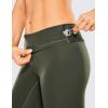 imageCRZ YOGA Women Naked Feeling Yoga Pants 25 Inches  78 High Waisted Workout LeggingsDark Olive